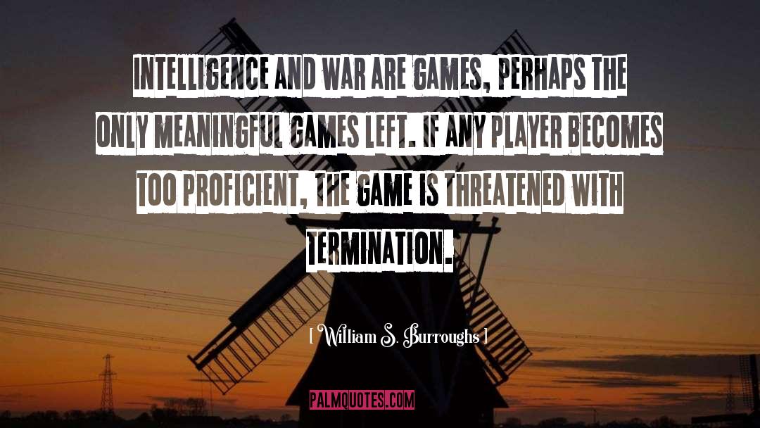 Termination quotes by William S. Burroughs