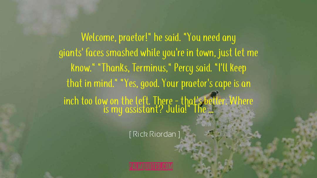 Terminus quotes by Rick Riordan