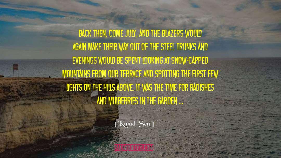 Terrace quotes by Kunal  Sen