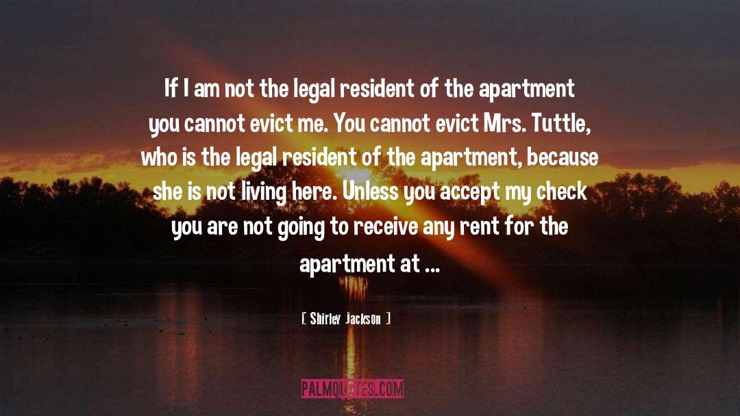 Terracina Apartment quotes by Shirley Jackson