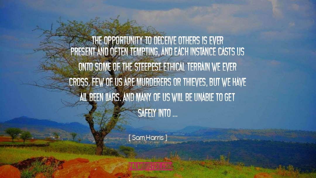 Terrain quotes by Sam Harris