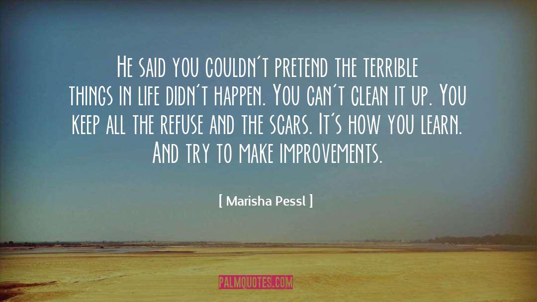 Terrible Childhood quotes by Marisha Pessl