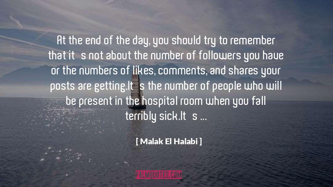 Terribly Sick quotes by Malak El Halabi
