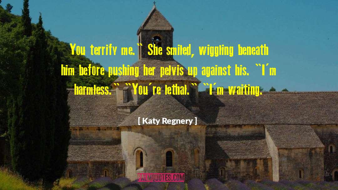 Terrify quotes by Katy Regnery