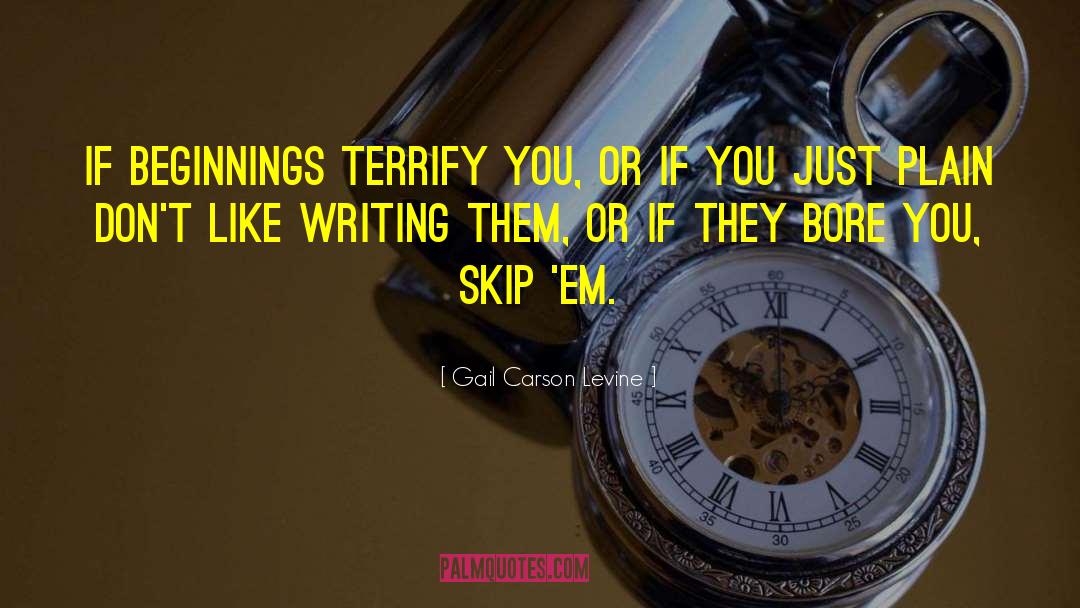 Terrify quotes by Gail Carson Levine