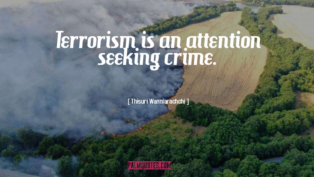 Terrorism quotes by Thisuri Wanniarachchi