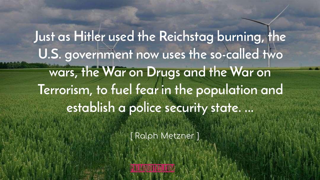 Terrorism quotes by Ralph Metzner