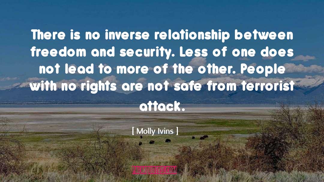 Terrorist Attack quotes by Molly Ivins