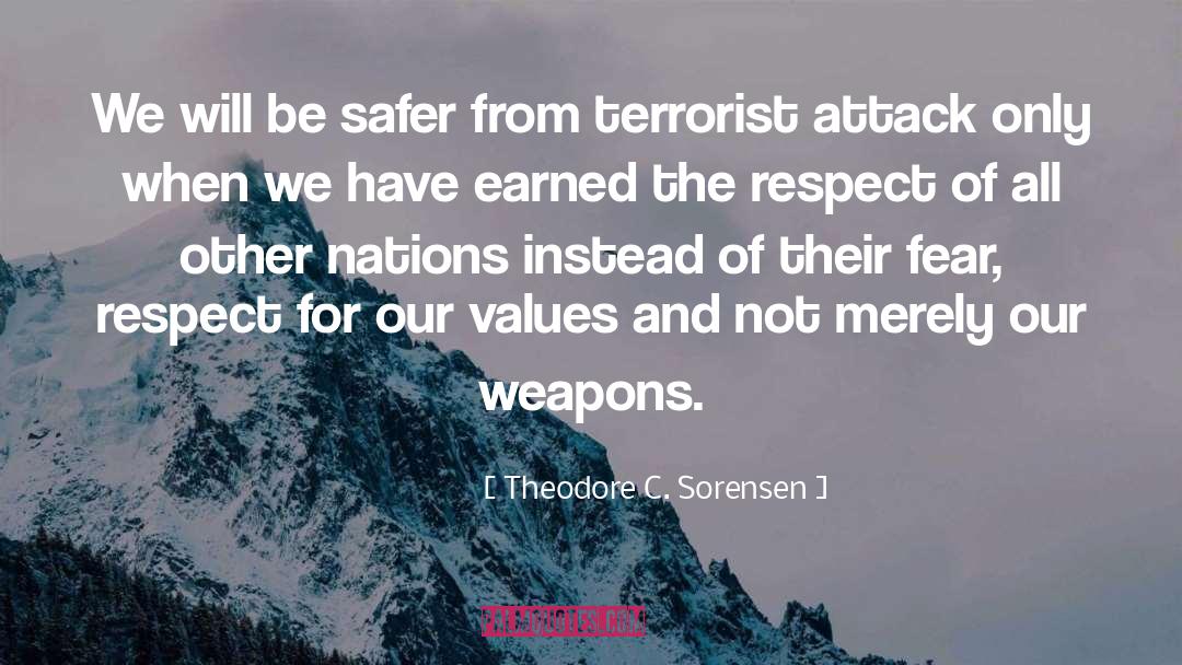 Terrorist Attack quotes by Theodore C. Sorensen