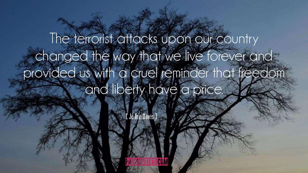 Terrorist Attacks quotes by Jo Ann Davis