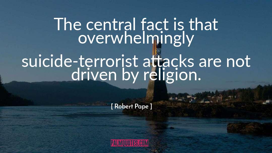 Terrorist Attacks quotes by Robert Pape