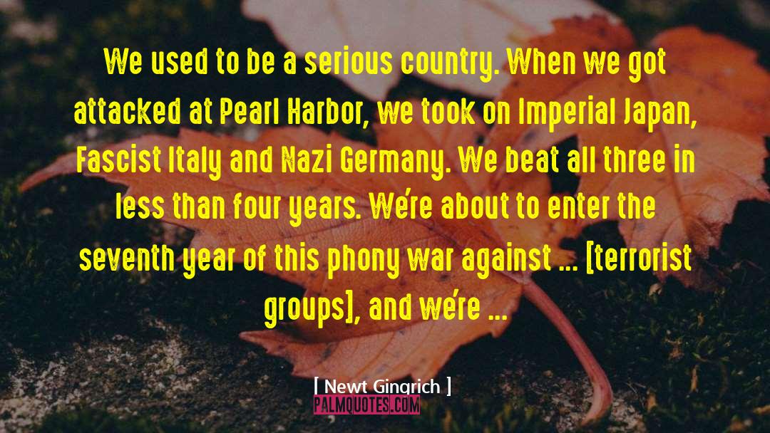 Terrorist Groups quotes by Newt Gingrich