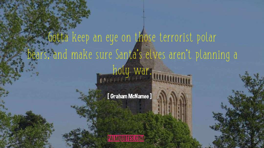 Terrorist quotes by Graham McNamee