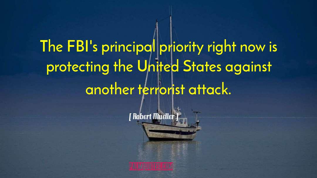 Terrorist quotes by Robert Mueller