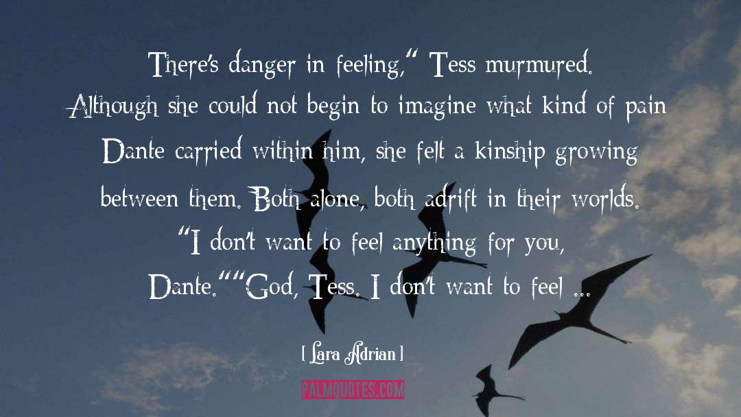 Tess quotes by Lara Adrian