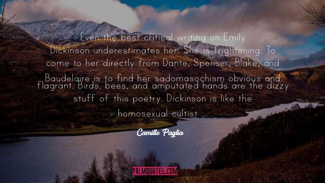 Tessa Emily Hall quotes by Camille Paglia
