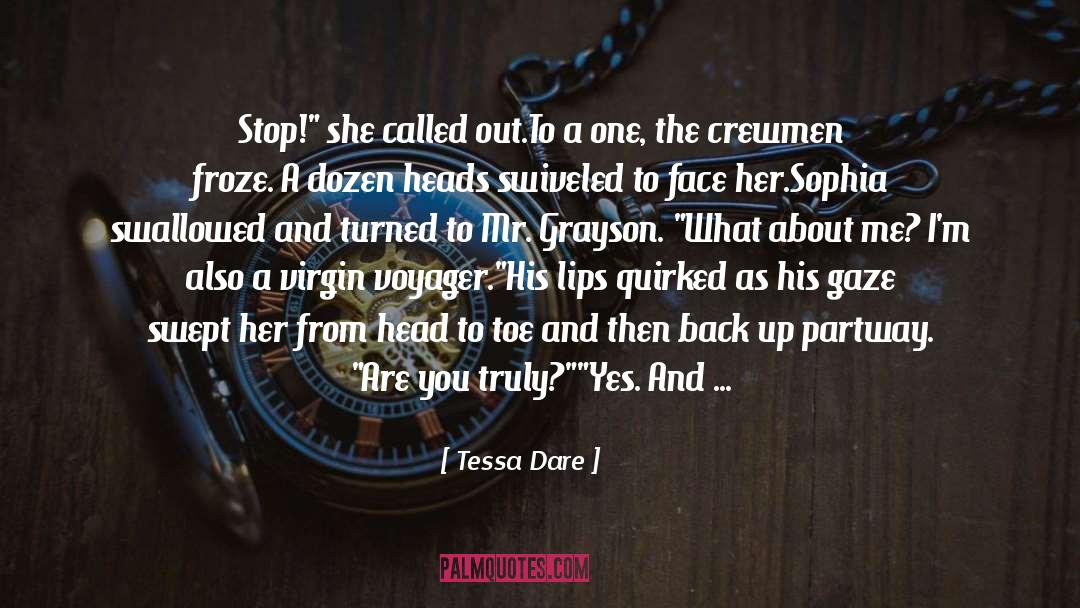 Tessa quotes by Tessa Dare