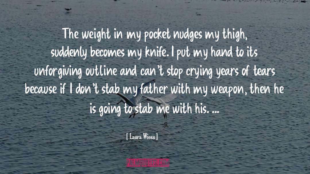 Tesshu Knife quotes by Laura Wiess