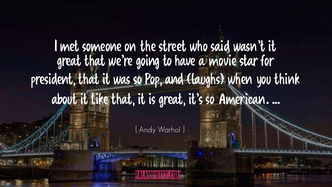 Tessk Star quotes by Andy Warhol