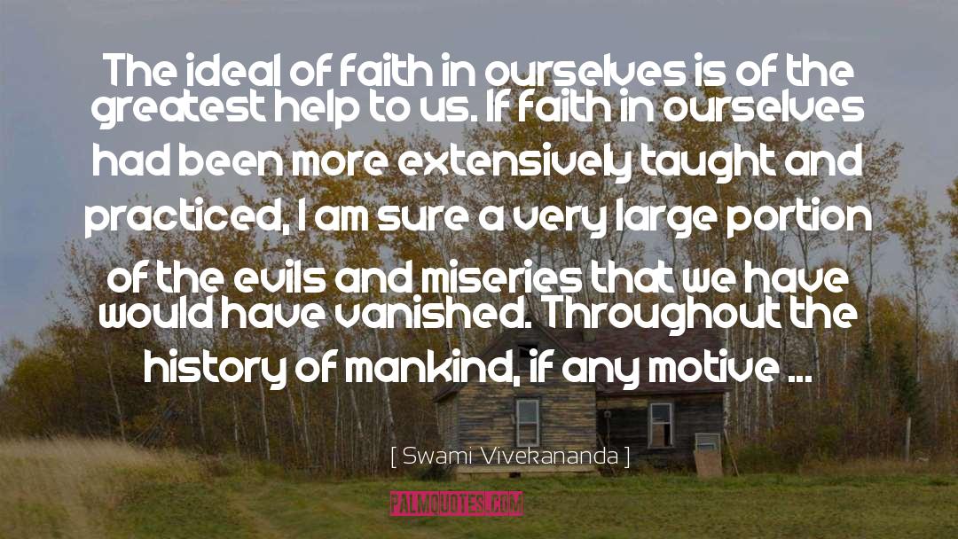 Test Of Faith quotes by Swami Vivekananda