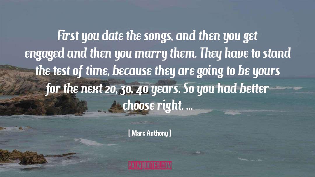 Test Of Time quotes by Marc Anthony