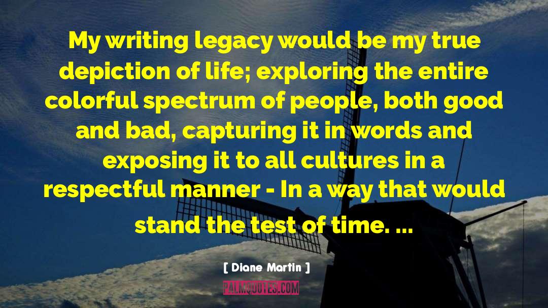 Test Of Time quotes by Diane Martin