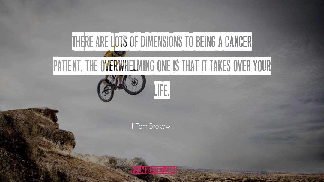 Testicular Cancer quotes by Tom Brokaw