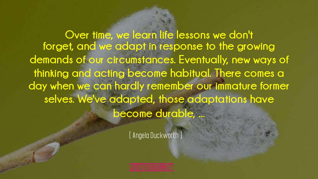 Testimony Of Life quotes by Angela Duckworth