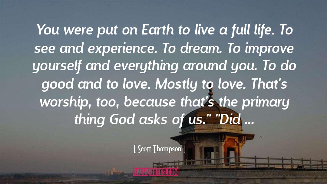 Testimony Of Love quotes by Scott Thompson