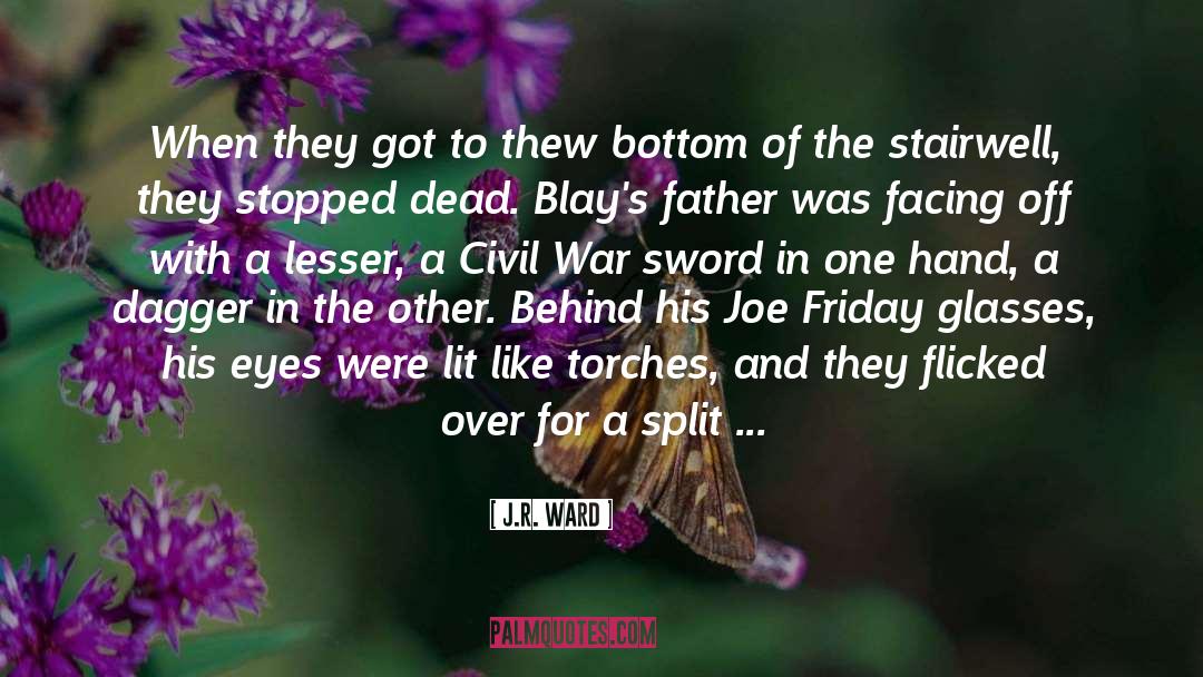 Testosterone Civil War quotes by J.R. Ward