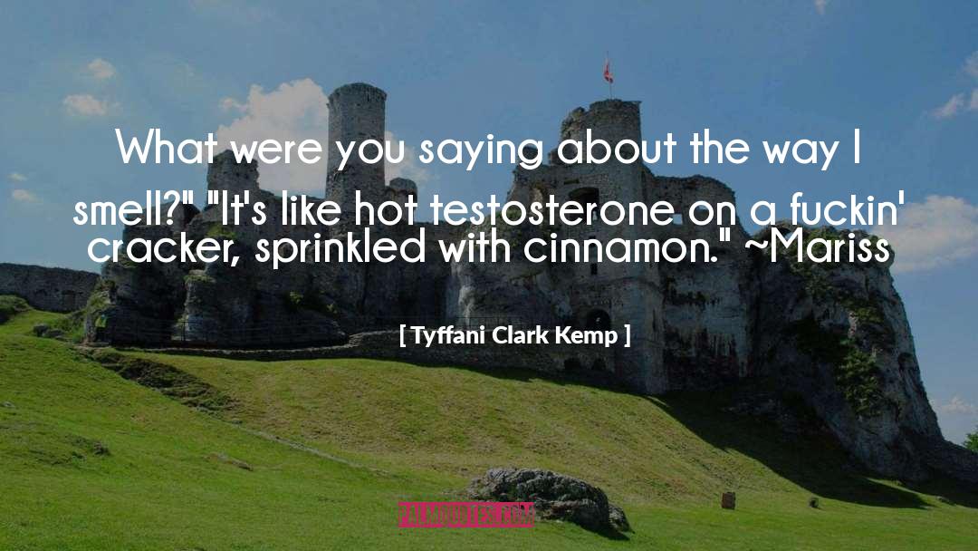 Testosterone quotes by Tyffani Clark Kemp