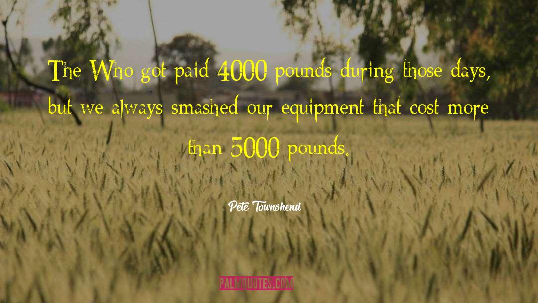 Tetherball Equipment quotes by Pete Townshend