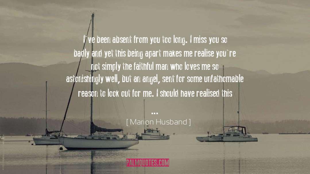 Tethered By Letters quotes by Marion Husband