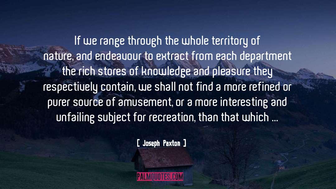Teton Range quotes by Joseph Paxton