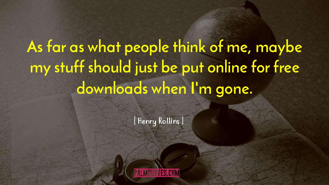 Tetris Online quotes by Henry Rollins
