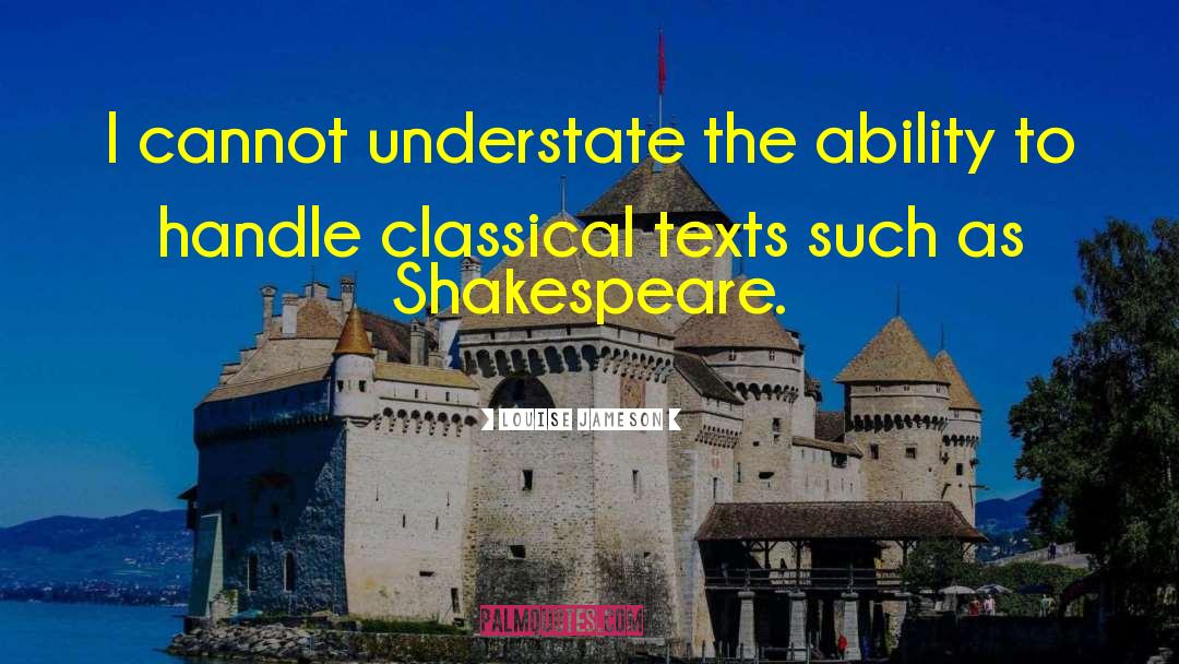 Teubner Classical Texts quotes by Louise Jameson