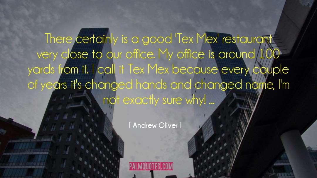 Tex quotes by Andrew Oliver