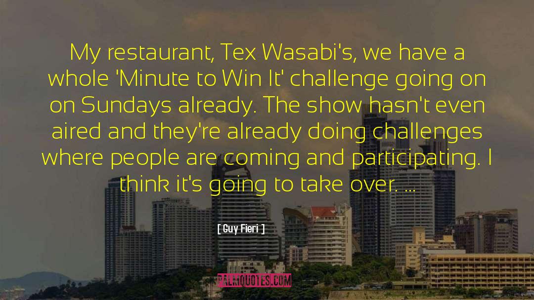 Tex quotes by Guy Fieri