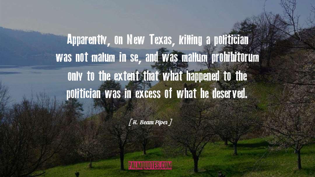 Texas quotes by H. Beam Piper