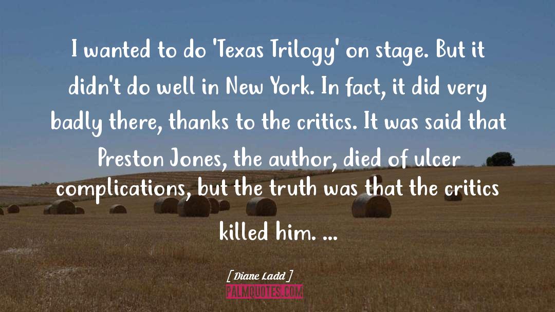 Texas quotes by Diane Ladd