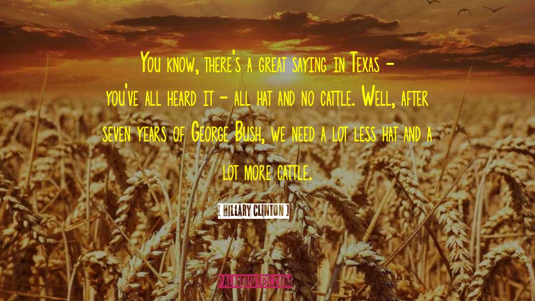 Texas Splendor quotes by Hillary Clinton