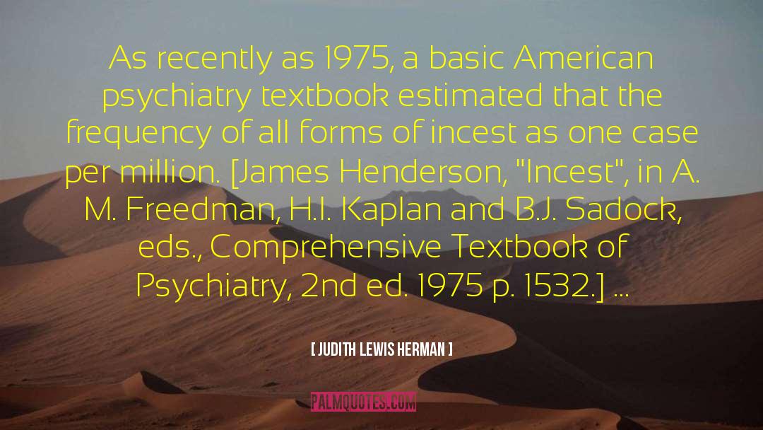 Textbook quotes by Judith Lewis Herman
