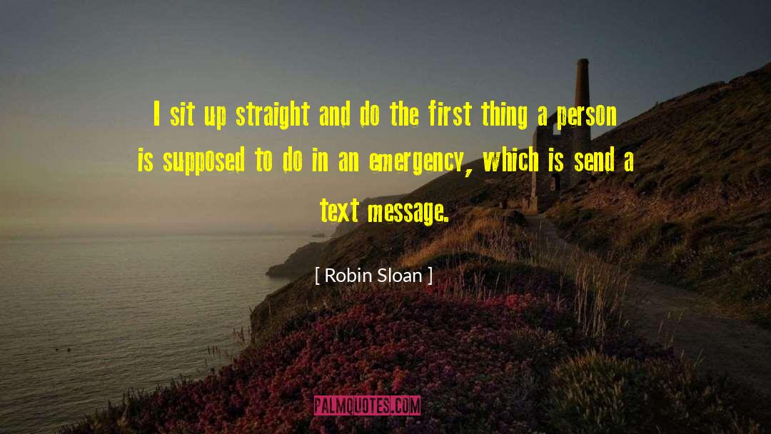Texting And Driving quotes by Robin Sloan