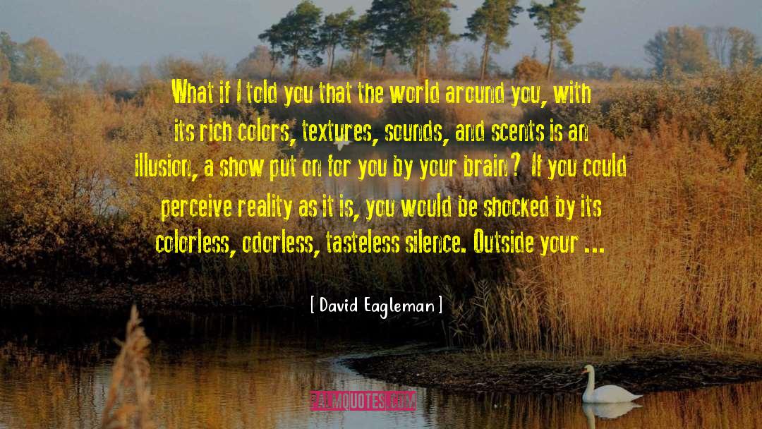 Textures quotes by David Eagleman