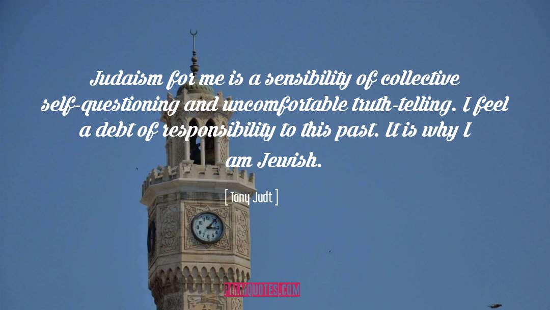Thackerson Jewish Surname quotes by Tony Judt