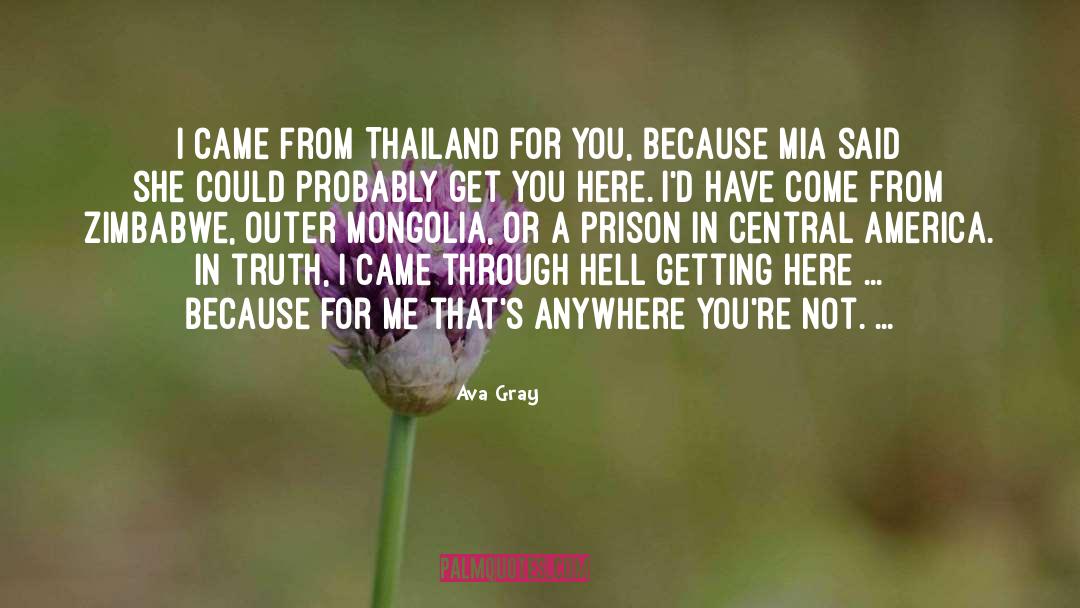 Thailand quotes by Ava Gray