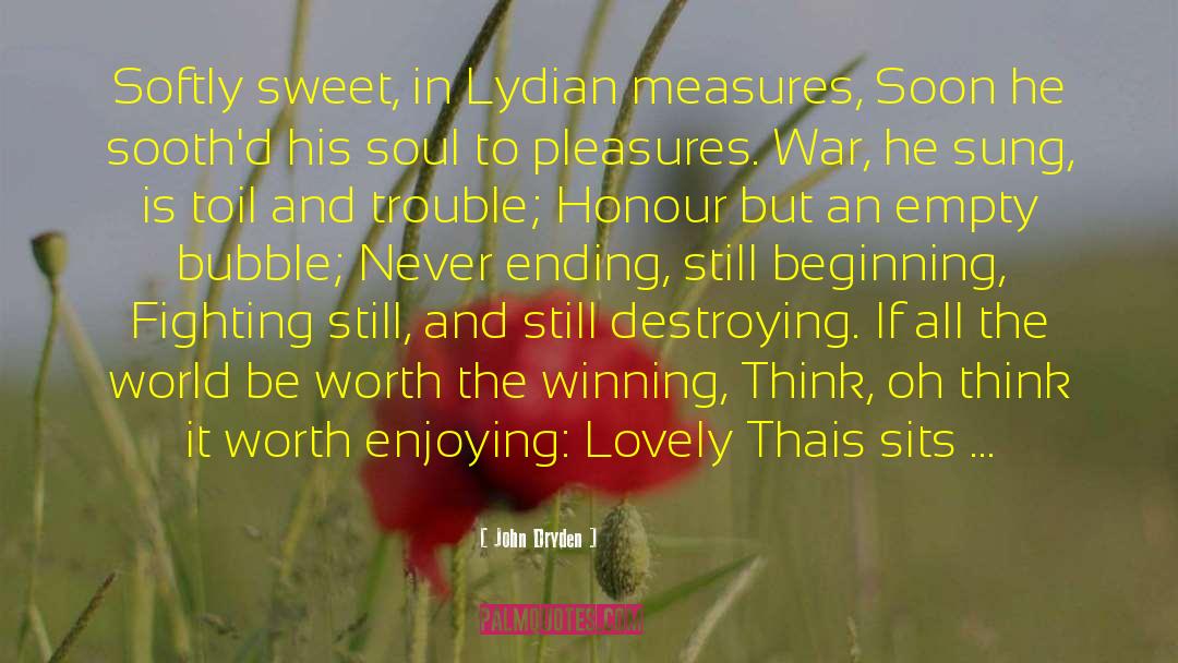 Thais quotes by John Dryden