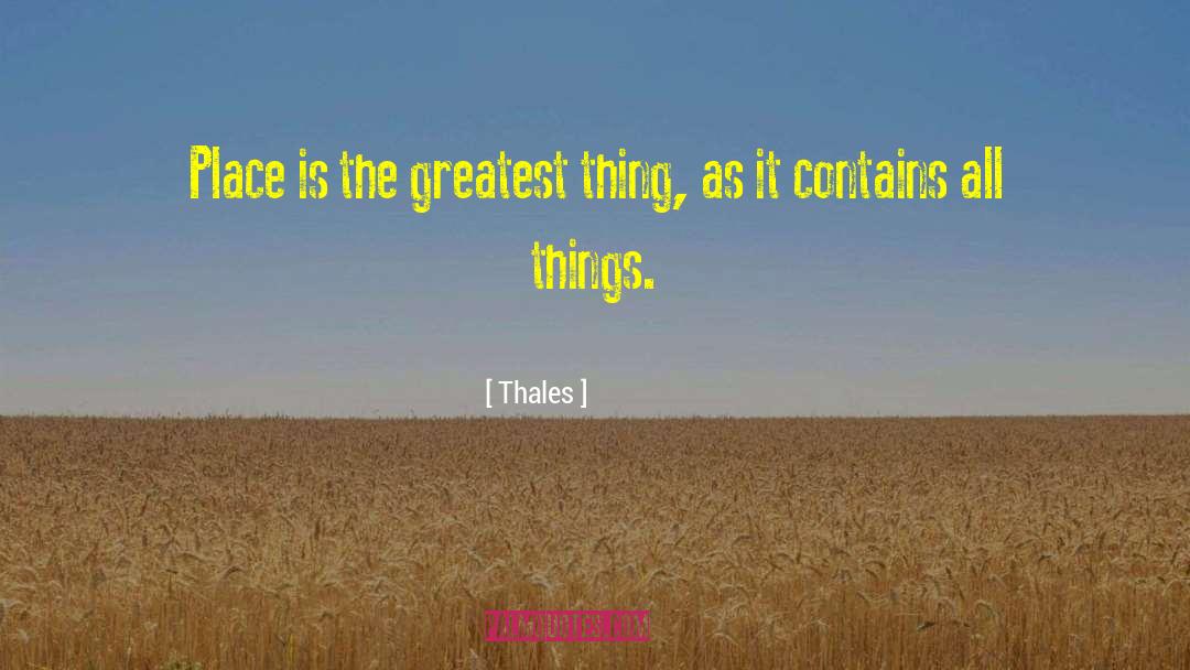Thales quotes by Thales