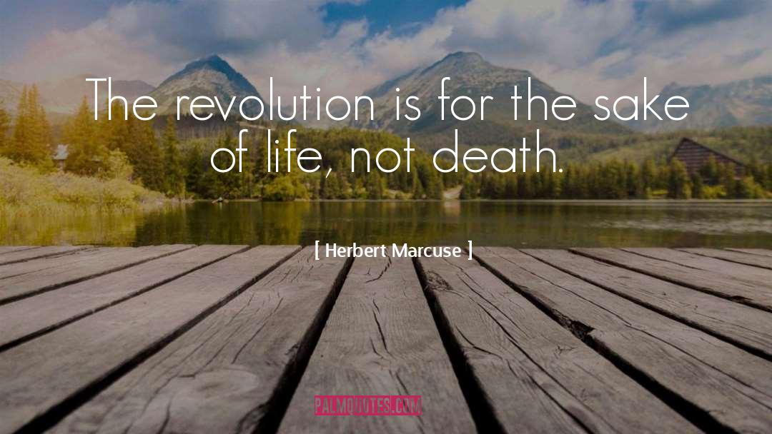 Thanatos quotes by Herbert Marcuse