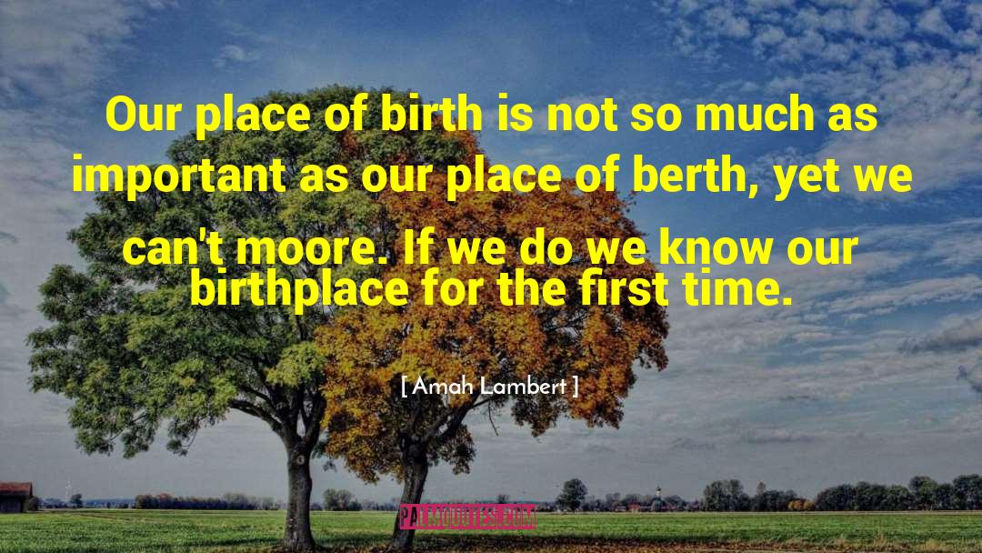 Thanduyise Khubonis Birthplace quotes by Amah Lambert